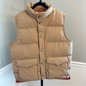 Alpine Design Men's L 1962 Thermolite Puffer Vest In Sahara Sand Color NEW $88